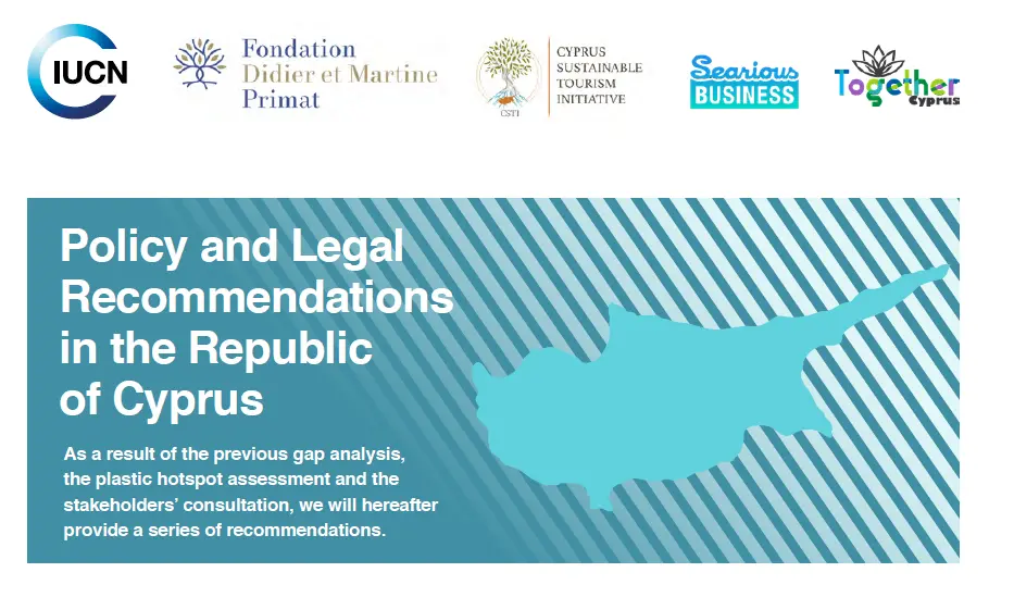 Policy and Legal Recommendations in the Republic of Cyprus: Plastic Pollution