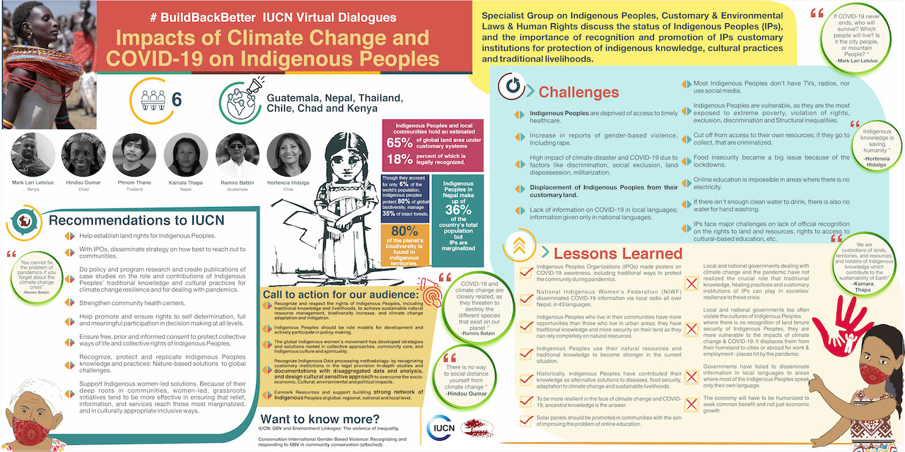 Virtual Dialogues - Impact of climate change and COVID-19 on Indigenous Peoples