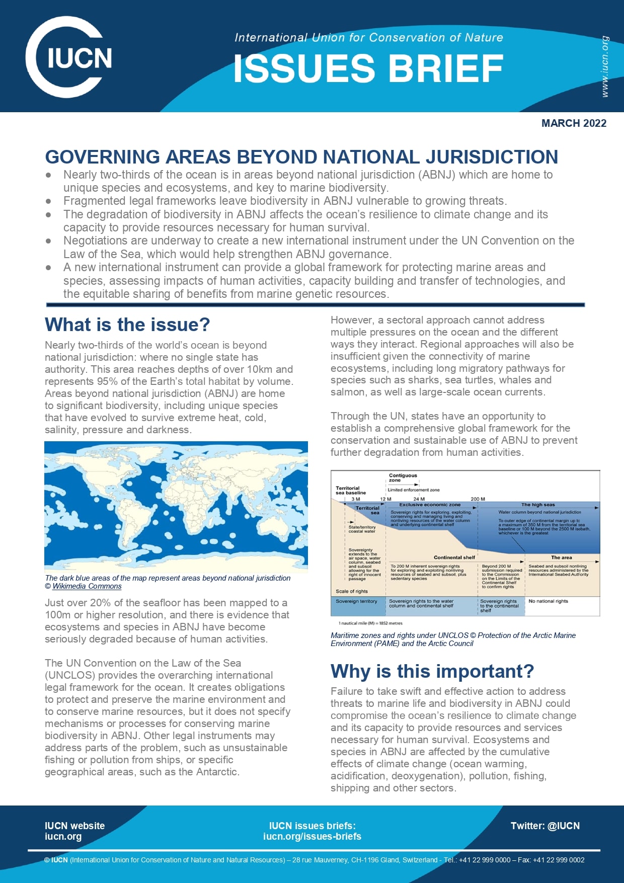 Governing areas beyond national jurisdiction