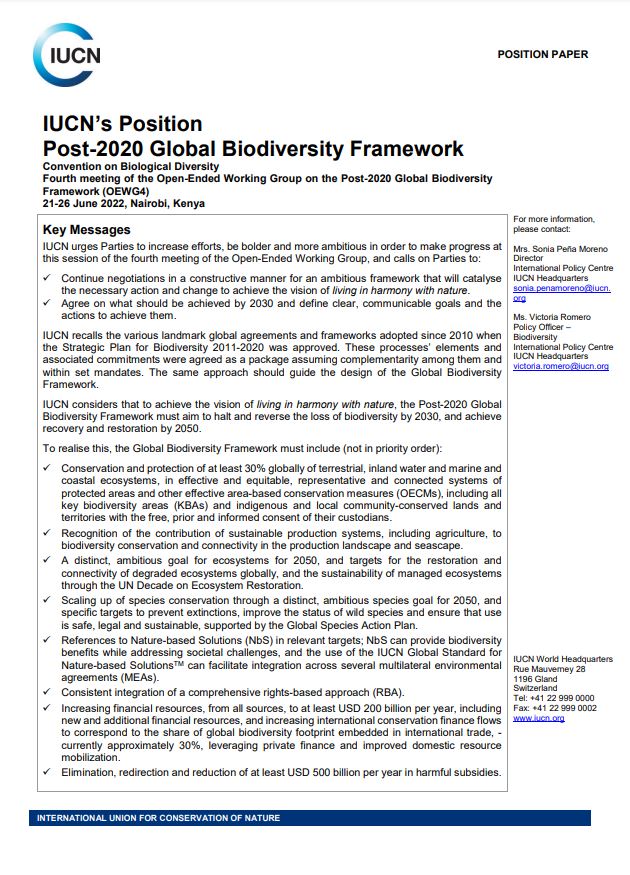 IUCN position OEWG-4 cover thumbnail