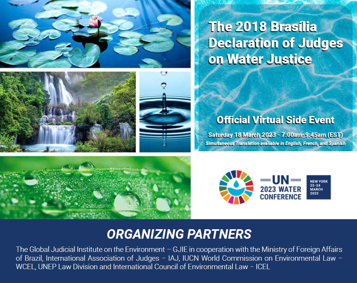 The “2018 Brasília Declaration of Judges on Water Justice” The Role of