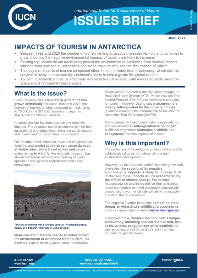 essay about tourism in antarctica
