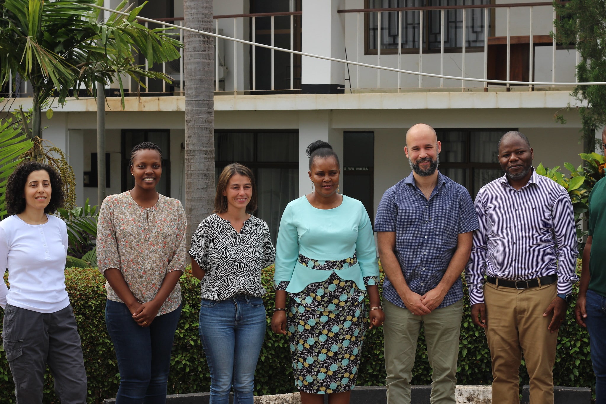 A group photo of IUCN officers with the Assistant Regional Administrative Secretary (RAS) at the Morogoro Regional Offices