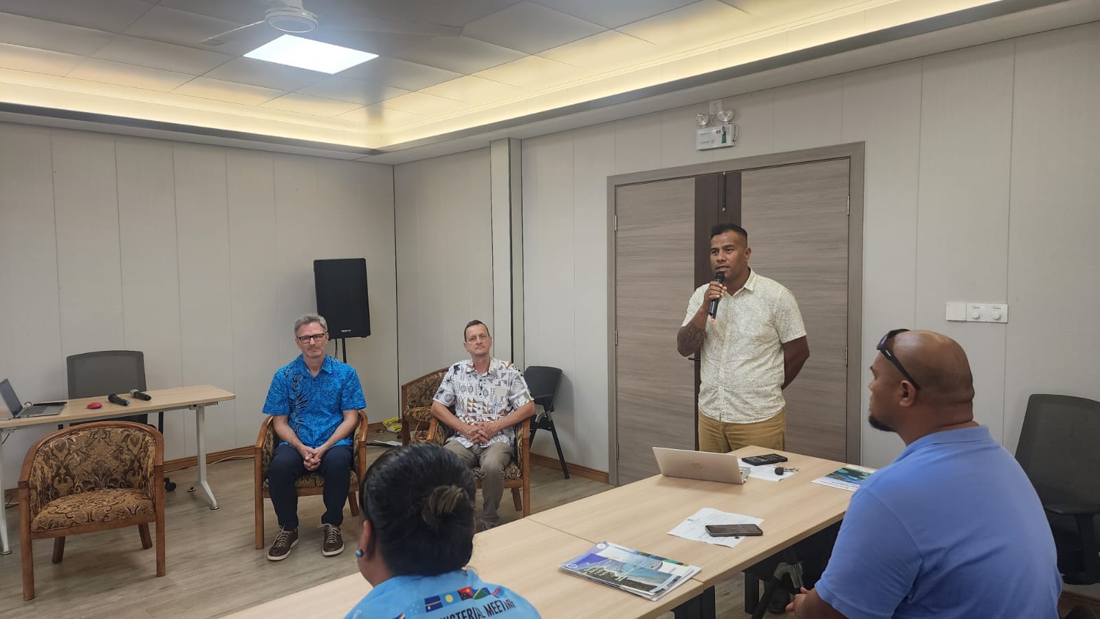 Inception meeting of the Pacific BioScapes to support and compliement Marine Spatial Planning activities in Kiribati