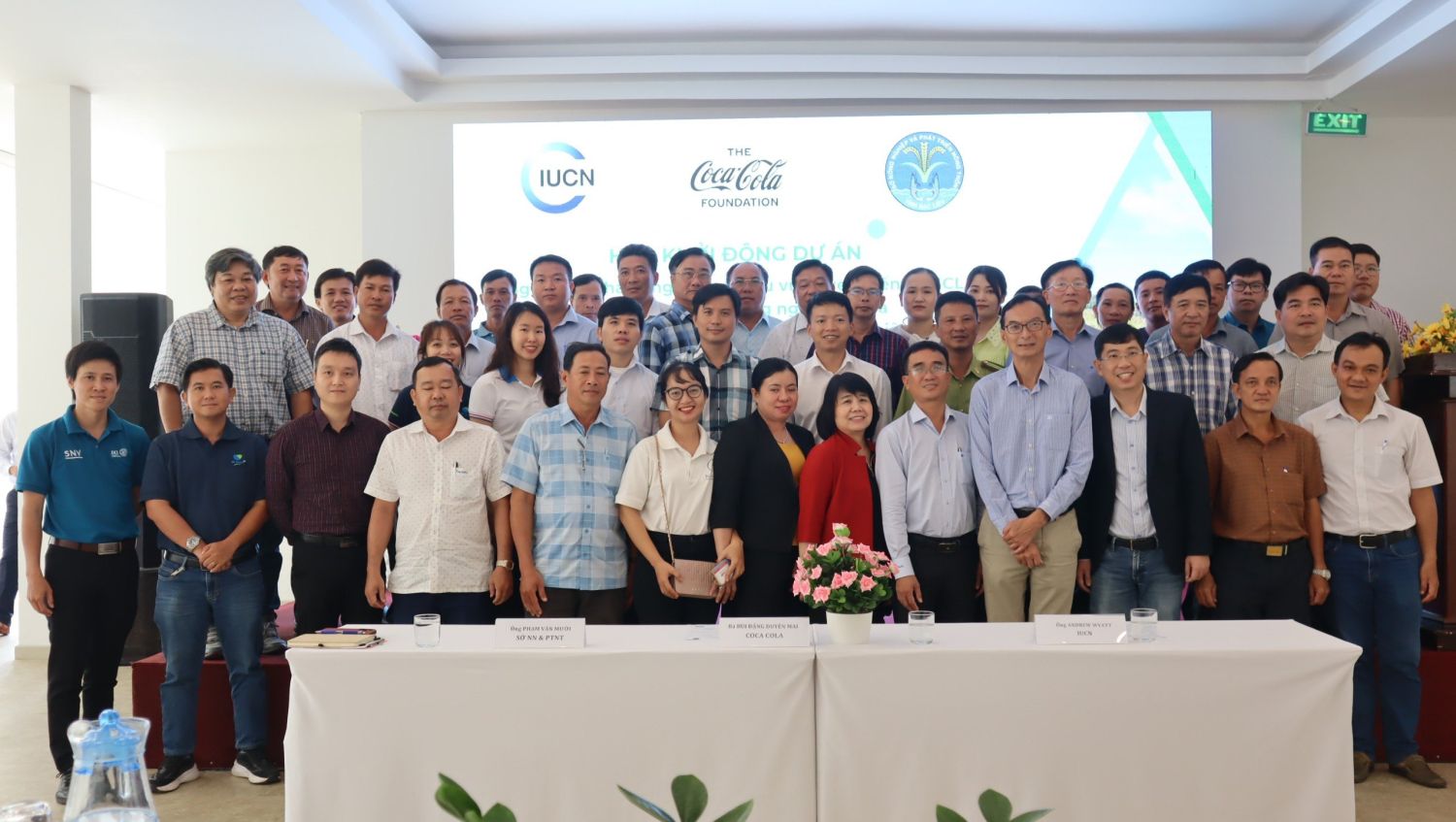 Participants at TCCF launch workshop in Bac Lieu Province 
