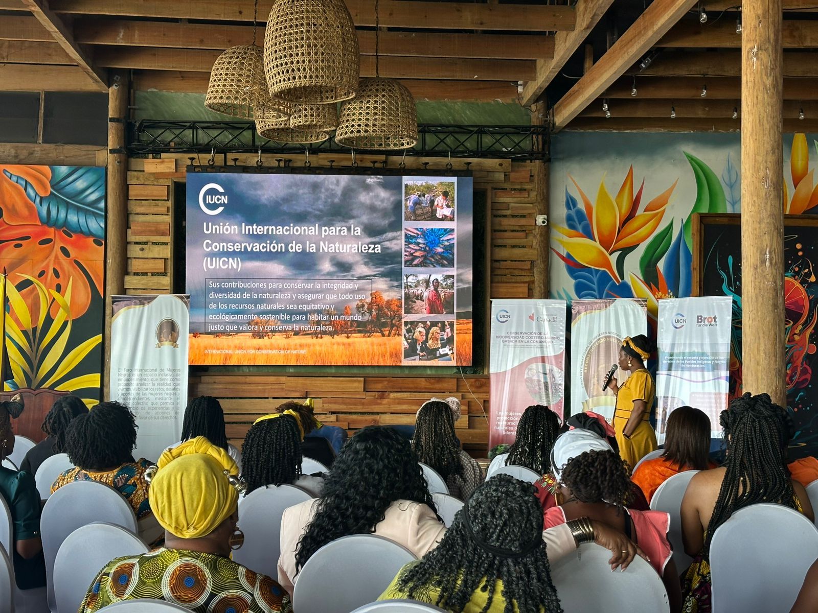 Mujeres afrodescendientes de Honduras