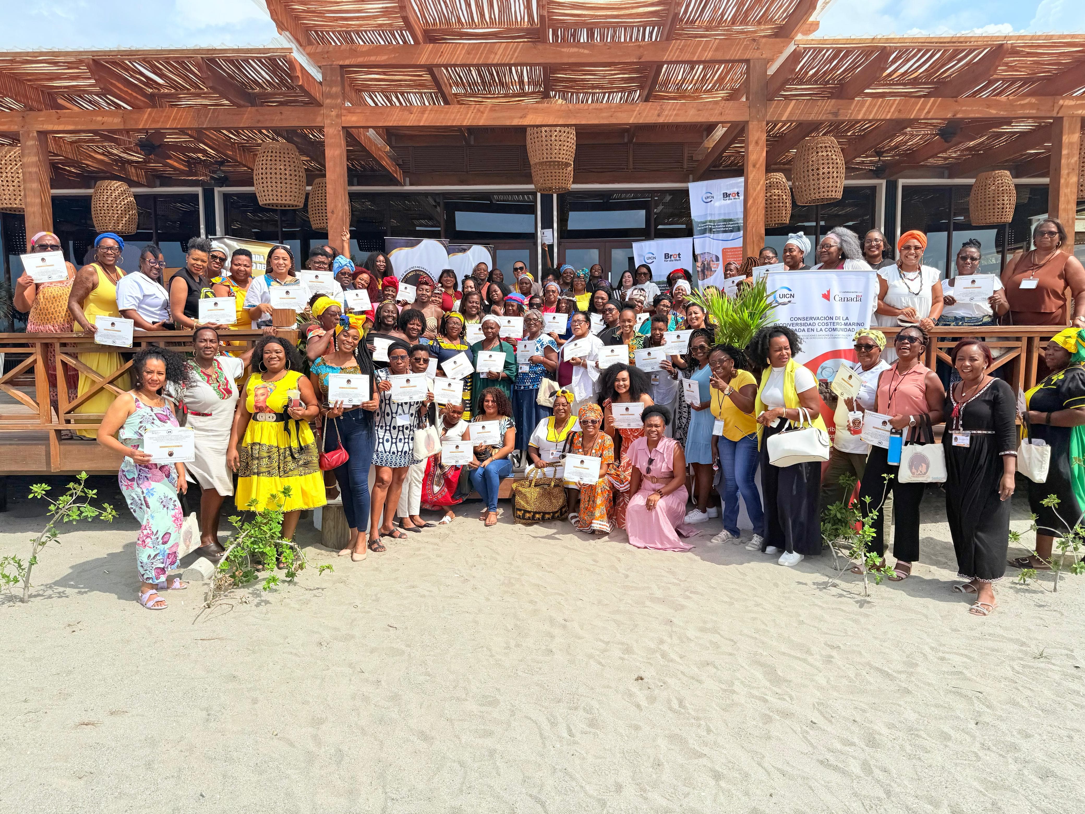 Mujeres afrodescendientes de Honduras