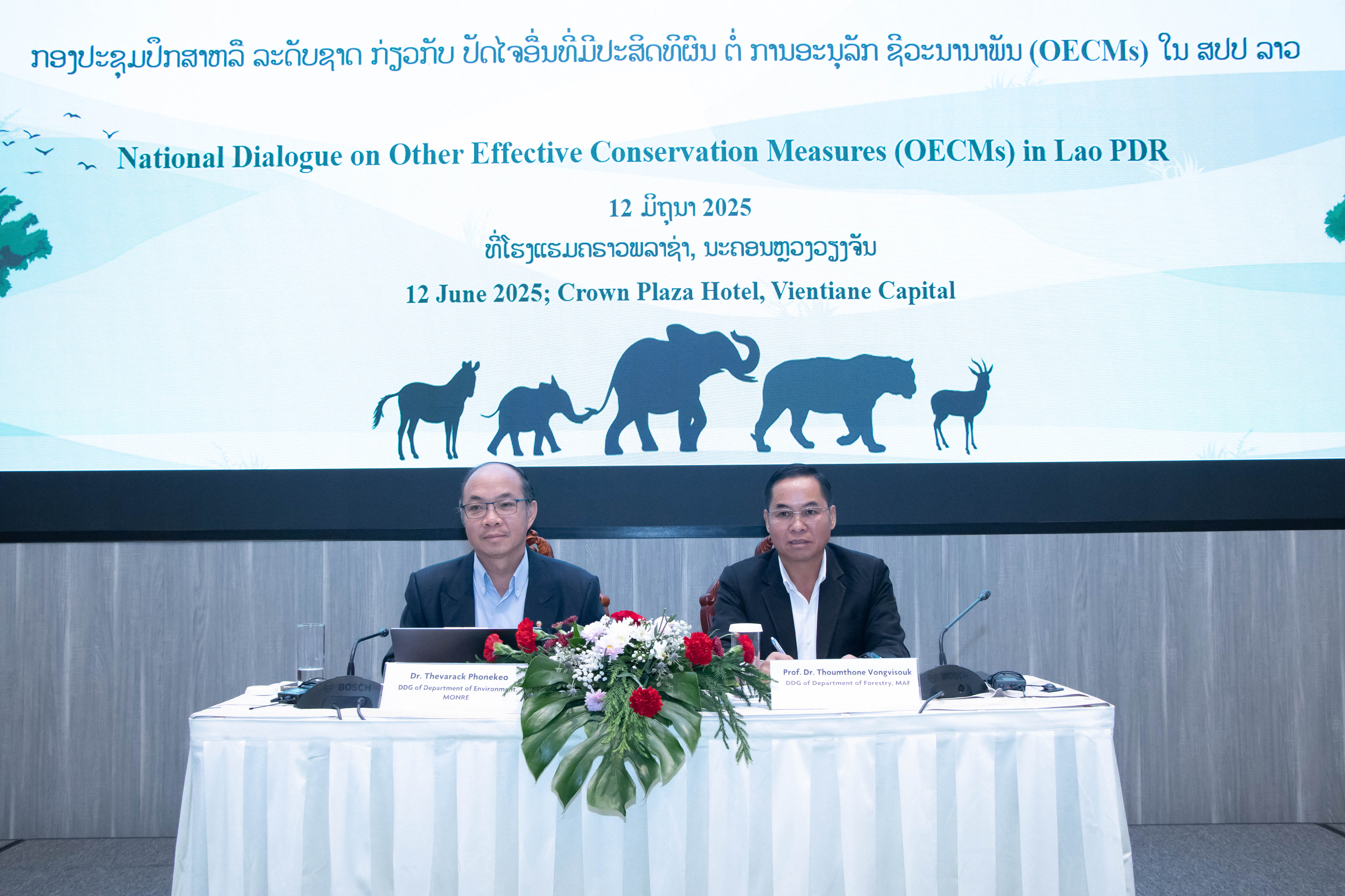 Lao PDR takes key steps toward inclusive conservation with First National OECM Dialogue