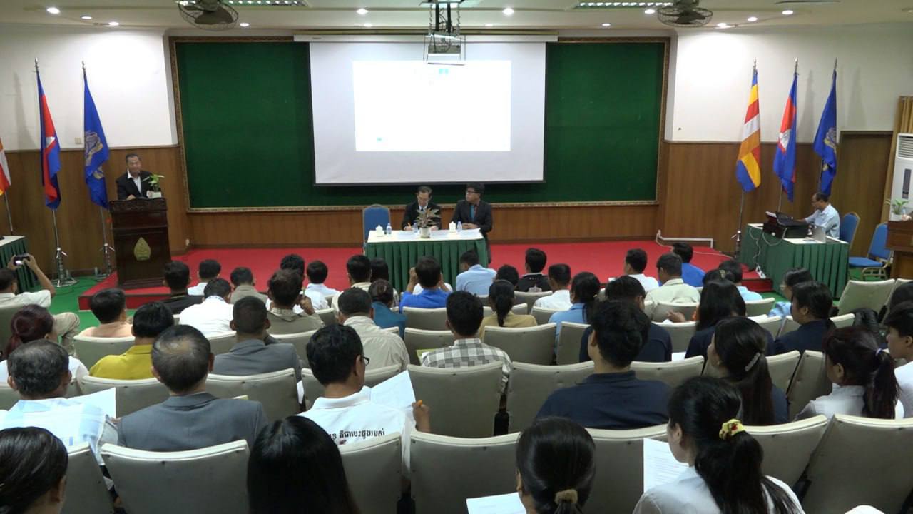 Welcome remark by Mr. Kim Soben, RUA Cambodia 