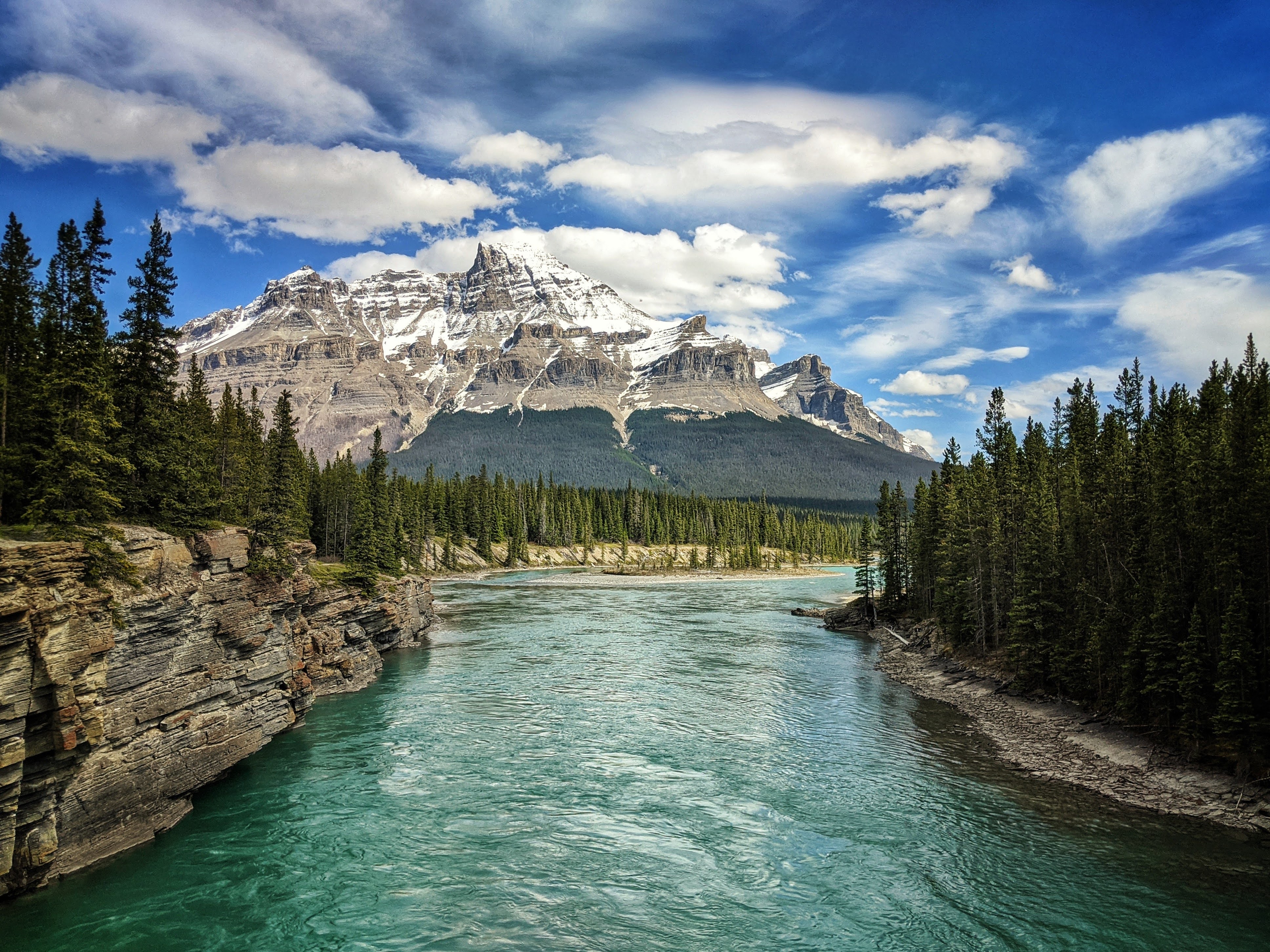 North Saskatchewan River, Alberta, Canada