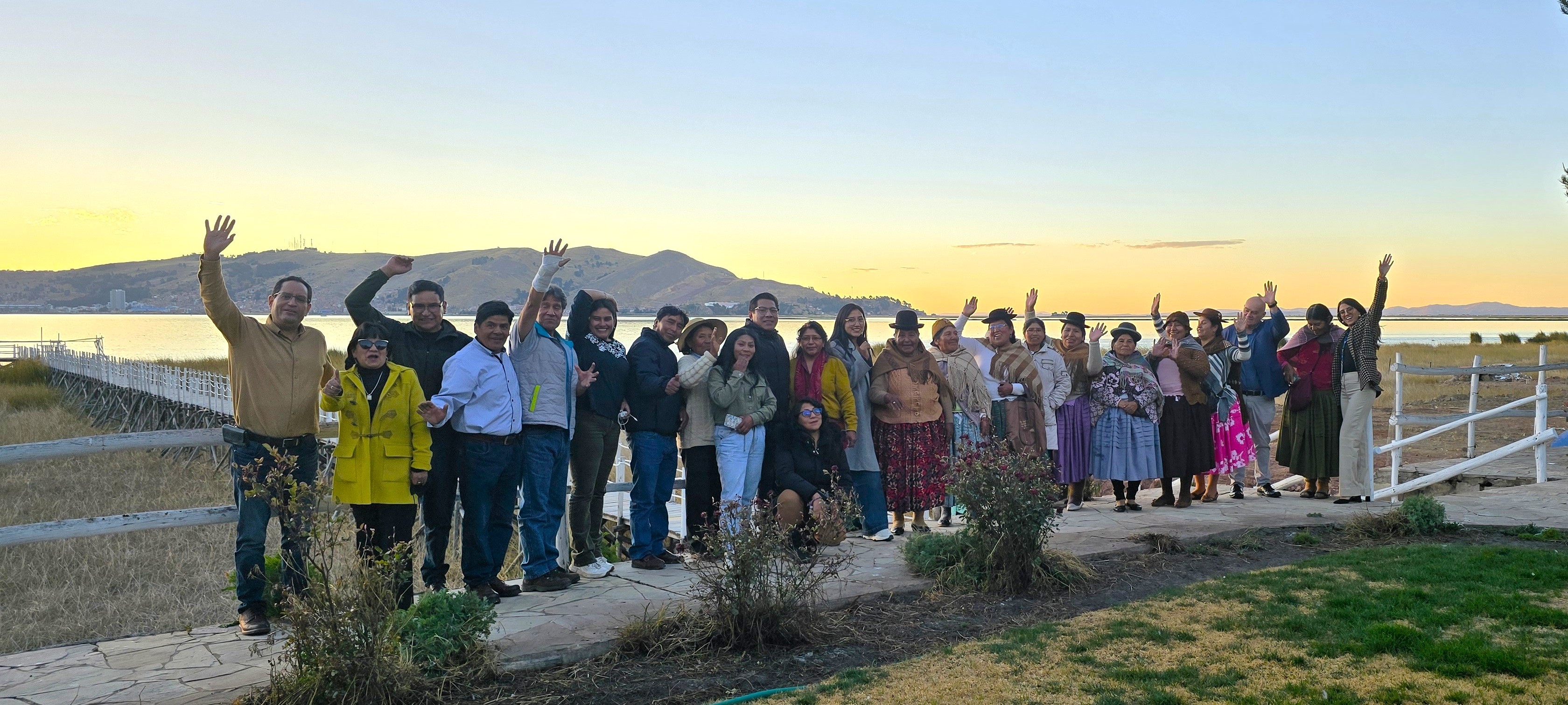 Lideresas del Lago Titicaca