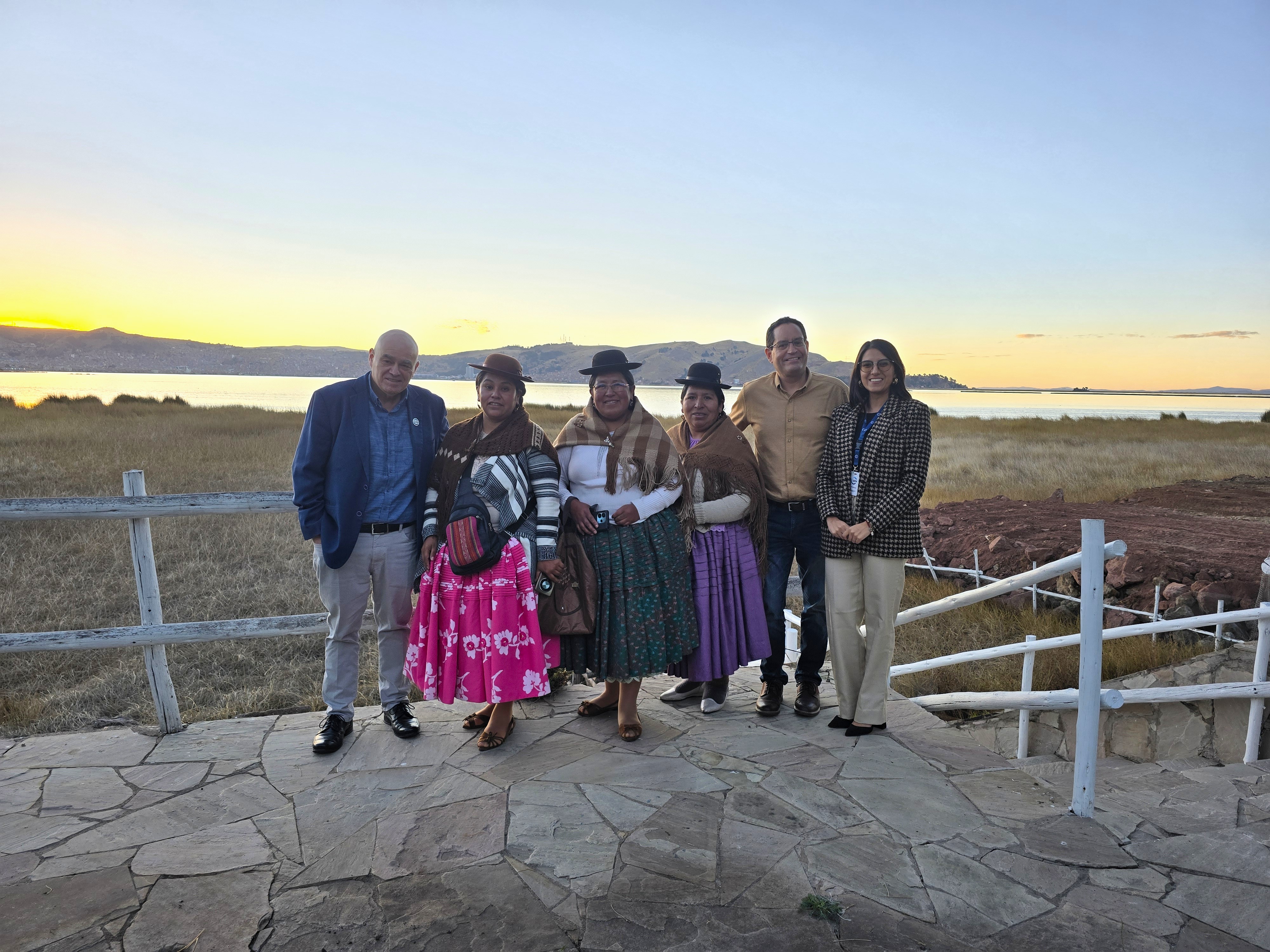Lideresas del Lago Titicaca