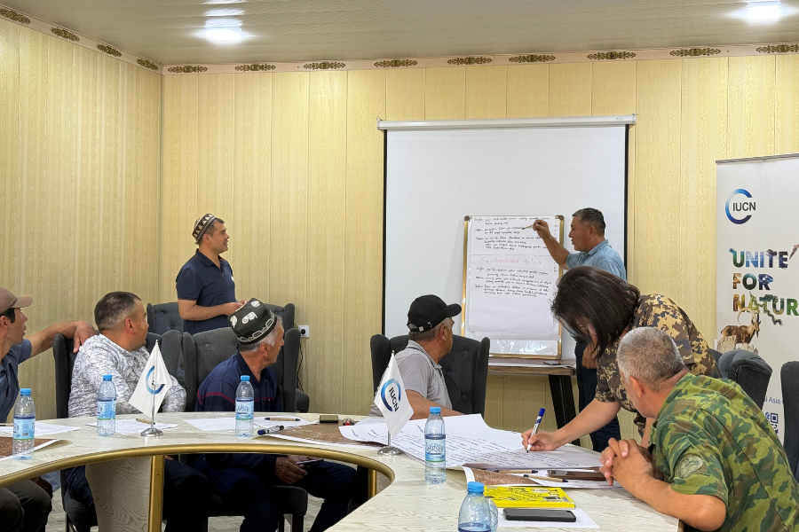 Discussions in Kashkadarya, Uzbekistan