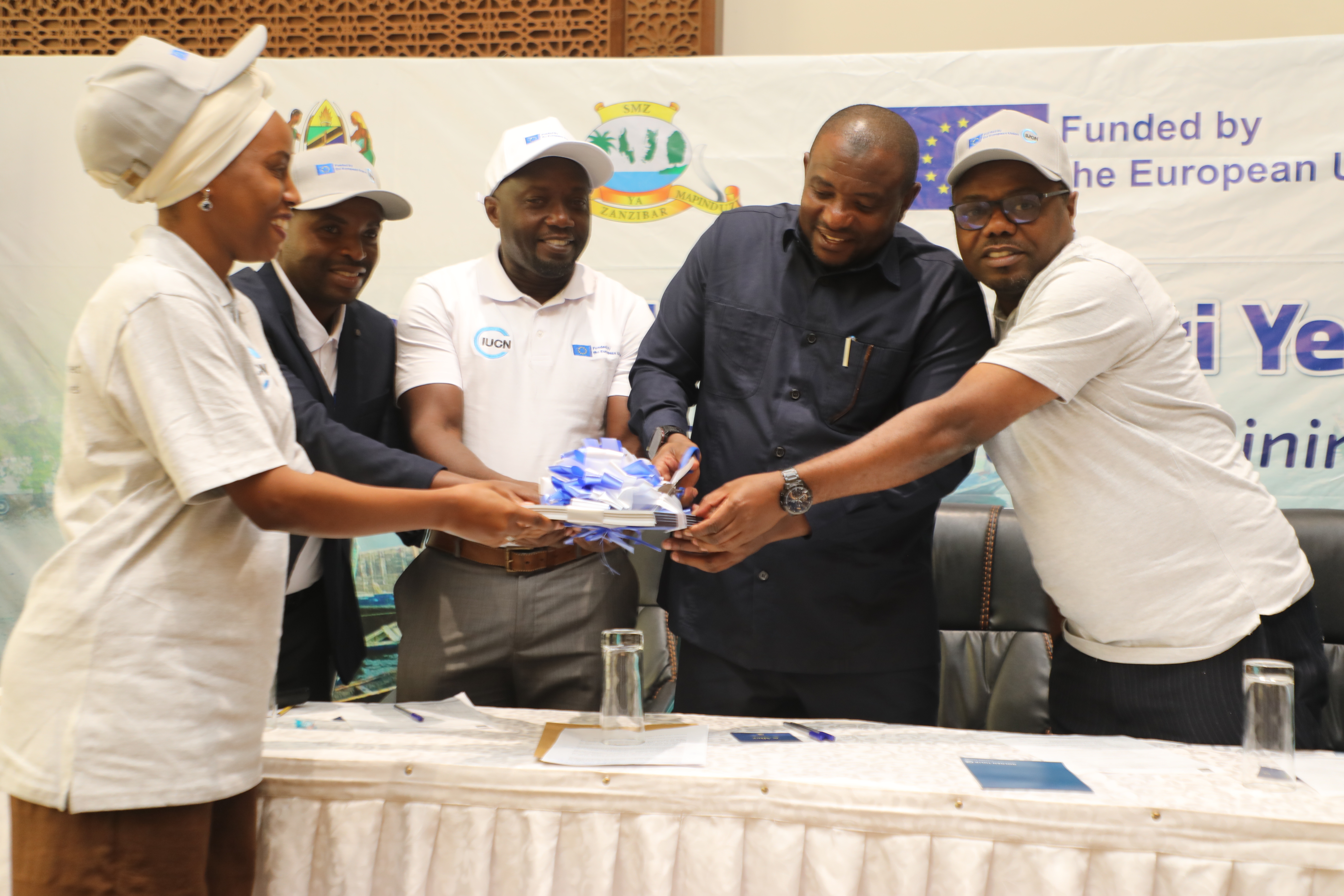 NEUS launch ribbon cut