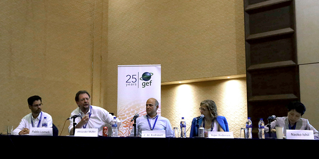 Panelists at Global Commons event CBD CoP13 5Dec2016