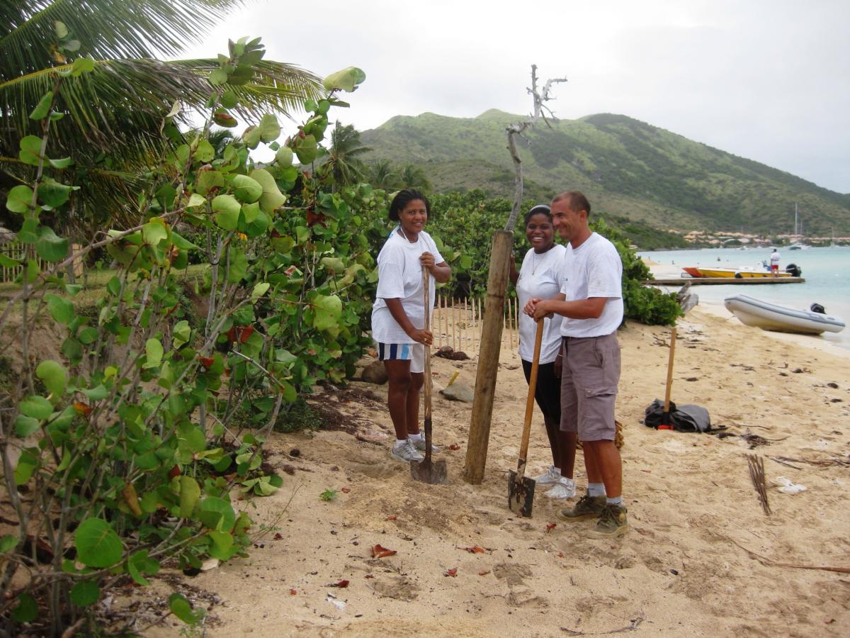 Coastal conservation in the Caribbean, supported by BEST Initiative