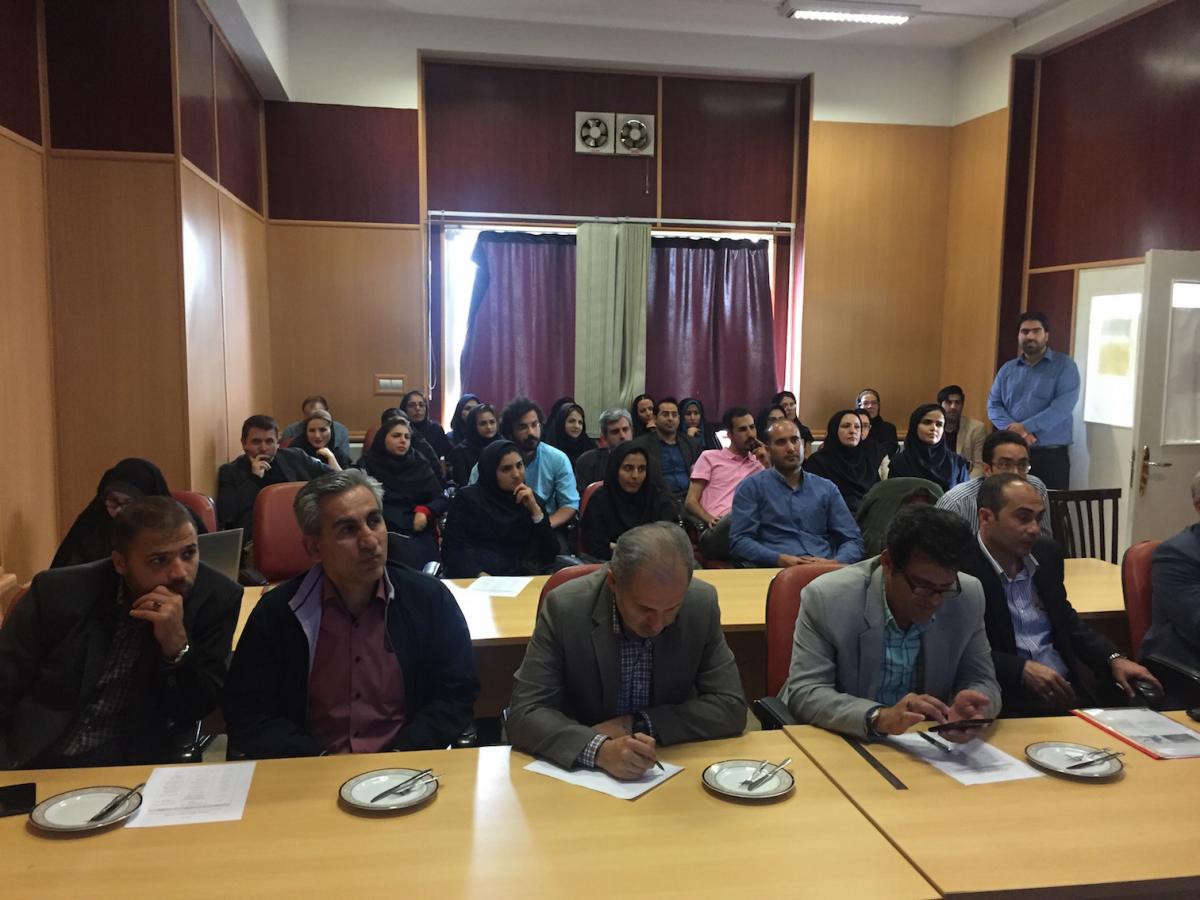 Seminar on Participatory Conservation at the Environmental Sciences Research Institute  (ESRI) of Shahid Beheshti University in Tehran 