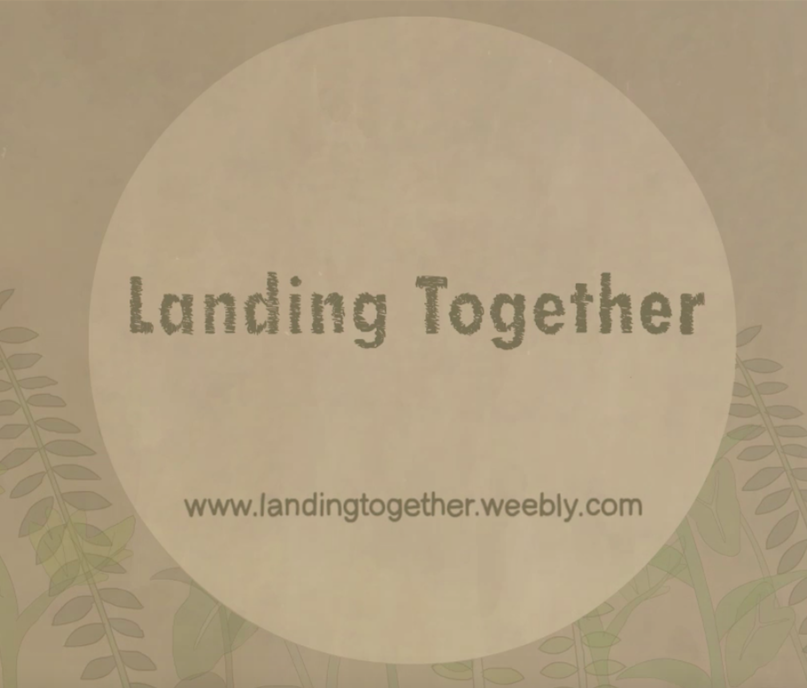 Screenshot of the Landing Together logo