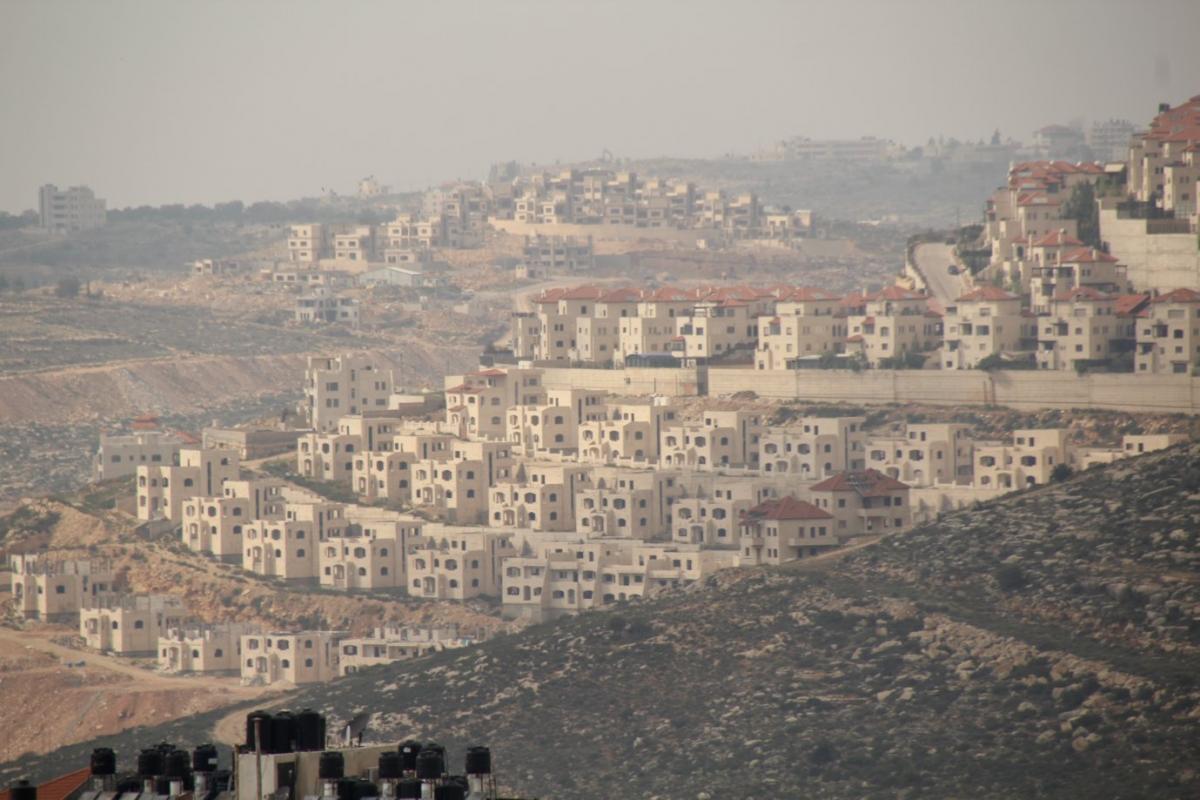 New settlements near Hebron 