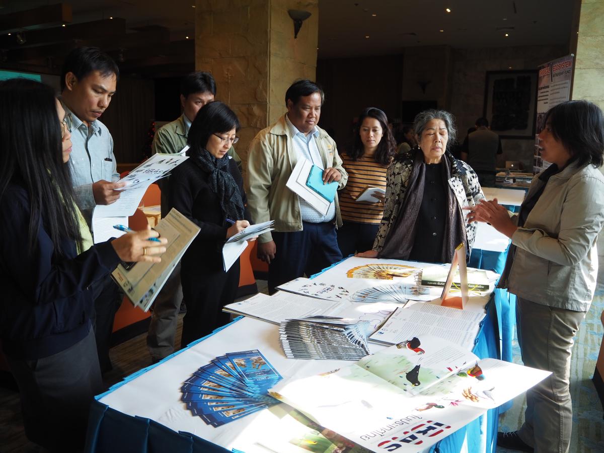 BCST presented their works on Important Bird Areas in Thailand