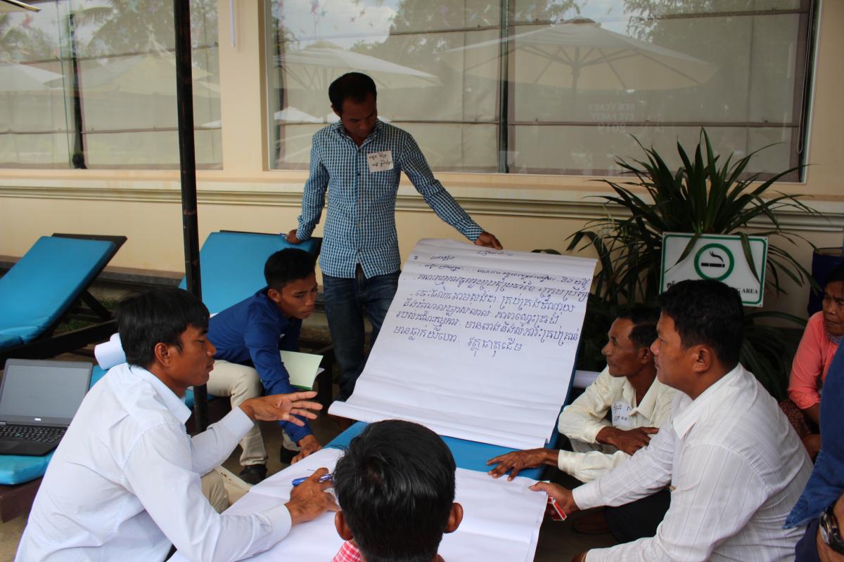 SWOT Group Discussion on Fish Processing Products