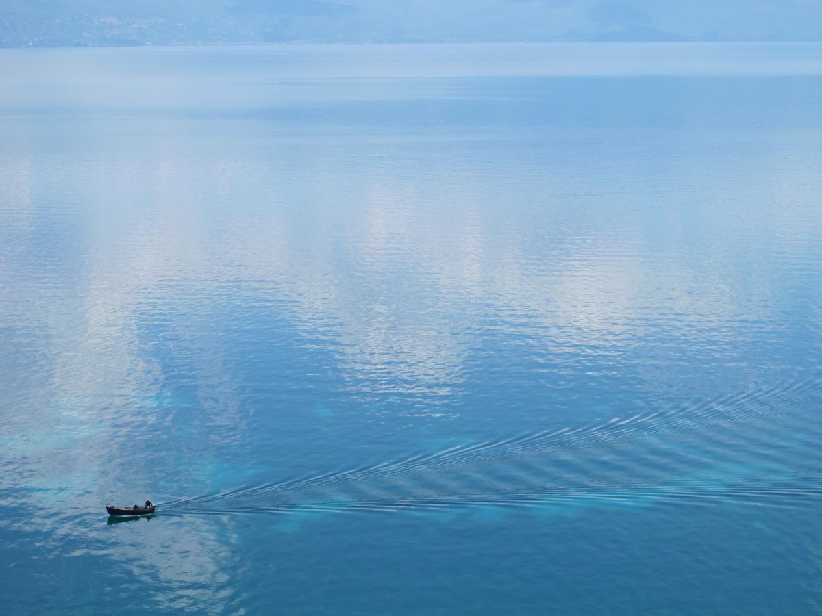 Lake Ohrid, Albania