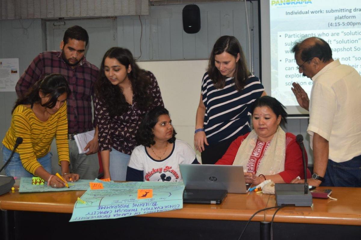 Wildlife Institute of India group workshop - what works and what doesn't