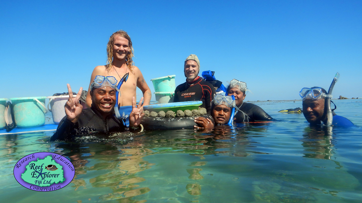 Coral restoration training on Fiji’s Coral Coast