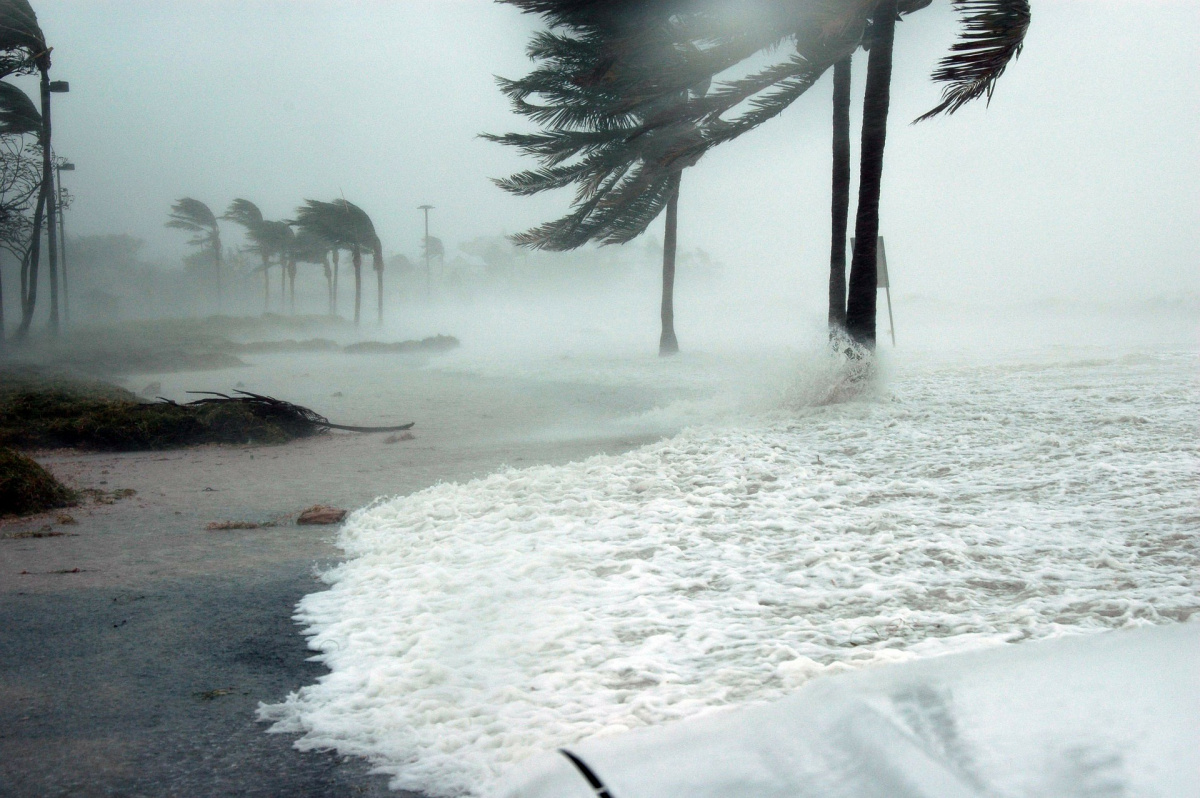 Key West storm scene