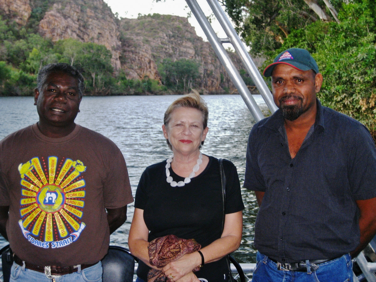 Penelope Figgis serving on Northern Territory Parks Board with Indigenous Board Members