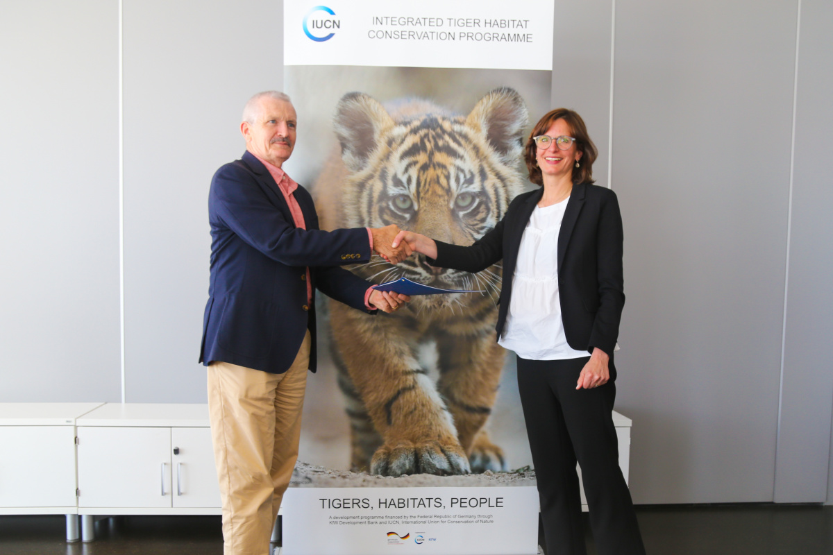 Signing of the Integrated Tiger Habitat Conservation Programme Phase 4 contract