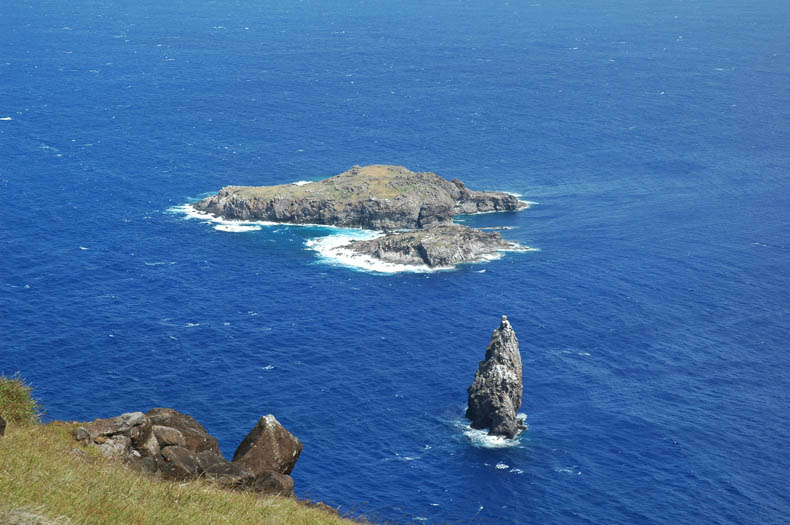 Landscape on Easter Island, Chile