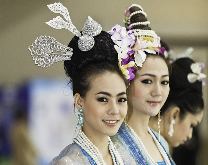 Thai hostesses provide visual cues to traditional Thai culture @ 2nd APWS