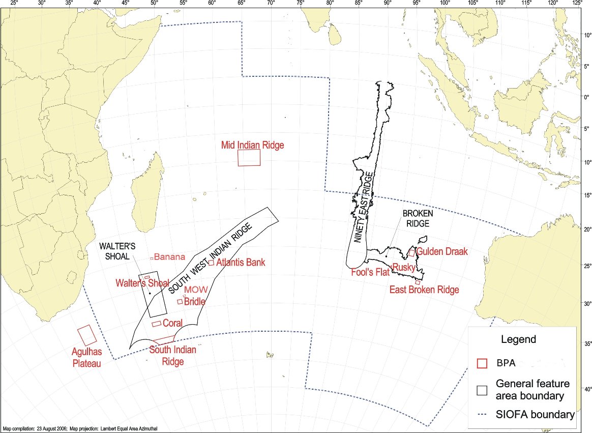 Map of Benthic Protected Areas