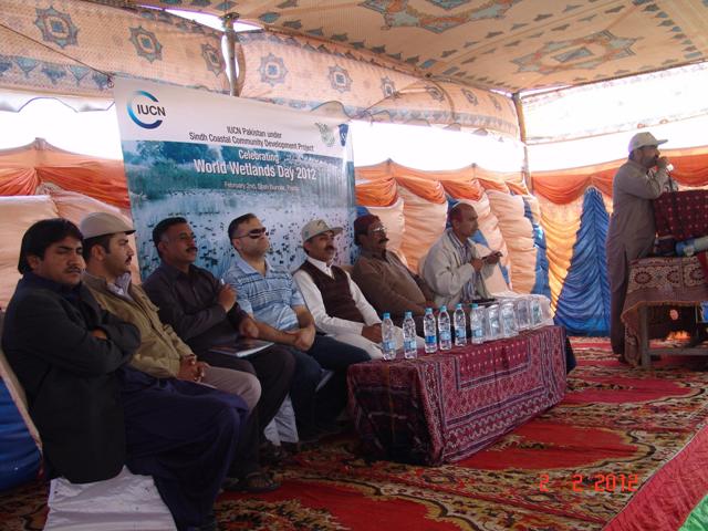 Community was briefed about the history of Ramsar Convention and the role of wetlands in the economy of the country