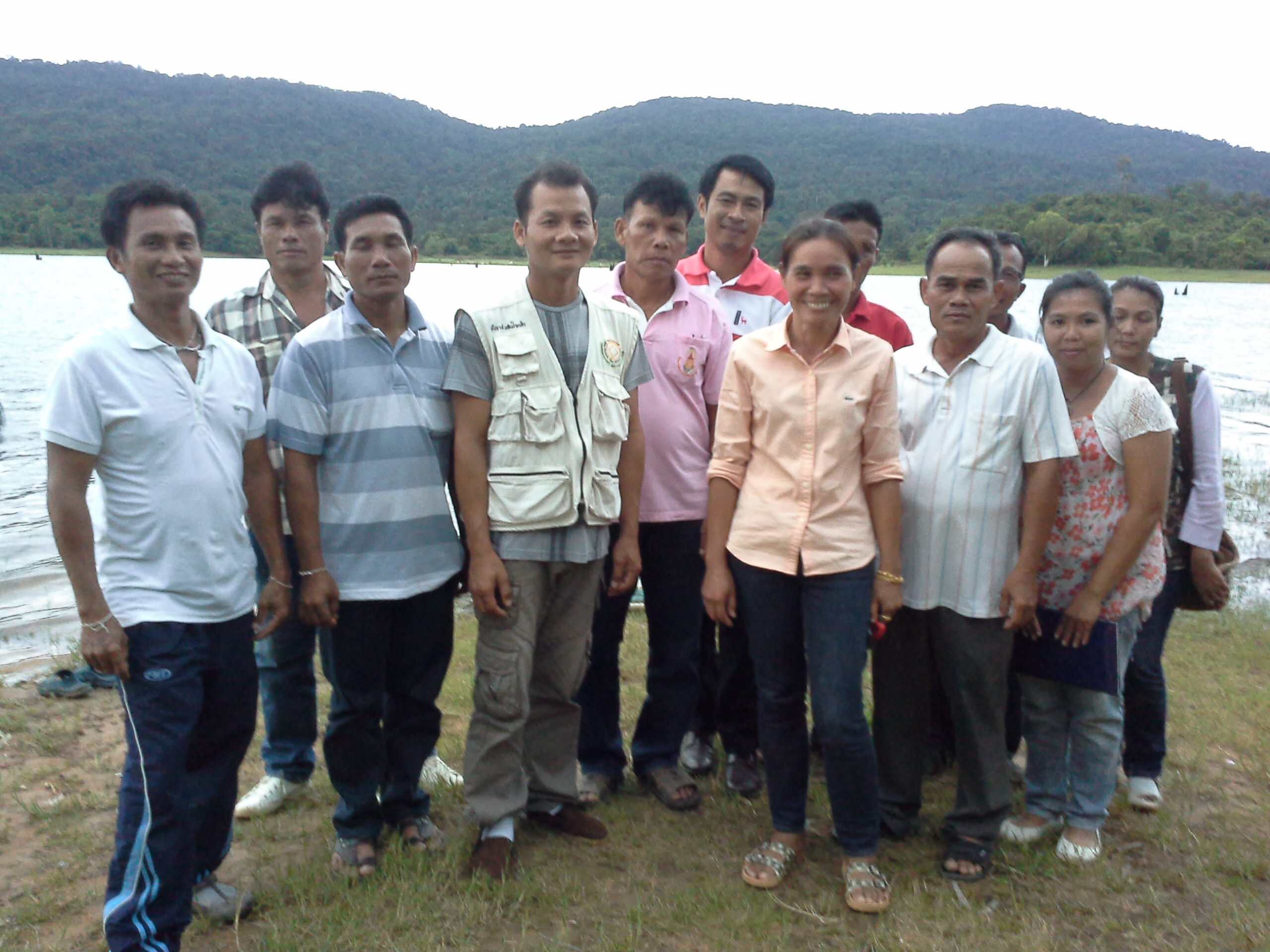 Community leaders of Ban Thakrabak show their willingness to collaborate with IUCN and Department of National Parks, Wildlife and Plant Conservation