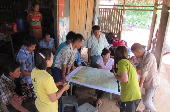 Redefining protected areas boundaries after consultation with the local people in Myanmar