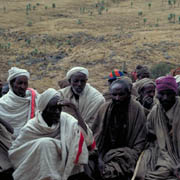Geech villagers in the Simien National Park in Ethiopia