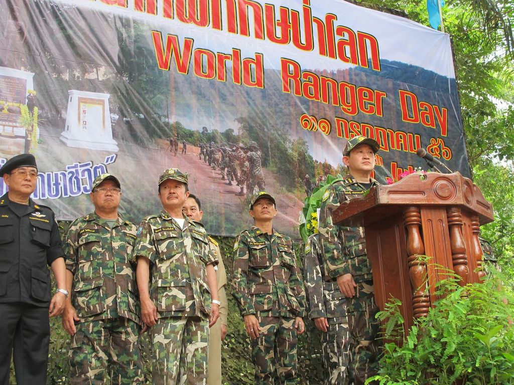 World Ranger Day at Pangsida National park, Thailand