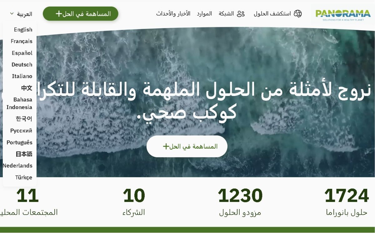 Multilingual feature 
