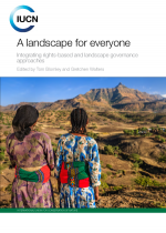 women looking at landscape