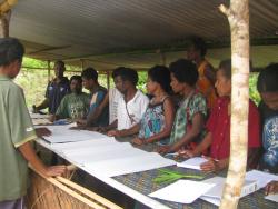 Participatory natural resource mapping, Manus Island, Papua New Guinea