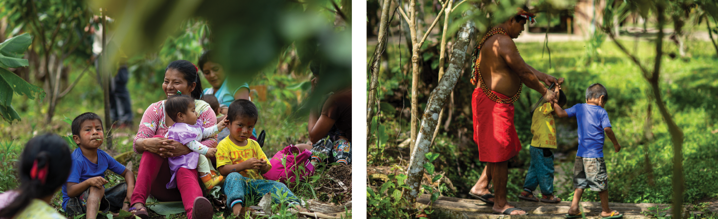In the Peruvian Awajún indigenous community of Shampuyacu, Awajún women and men live in close relationship with forests.