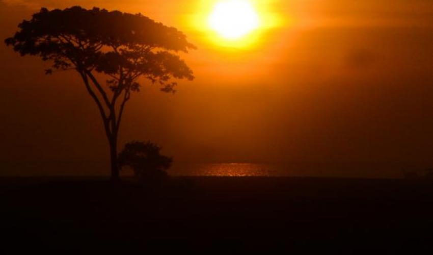 Sunrise over the sea, Nijhum Dwip National Park, Bangladesh