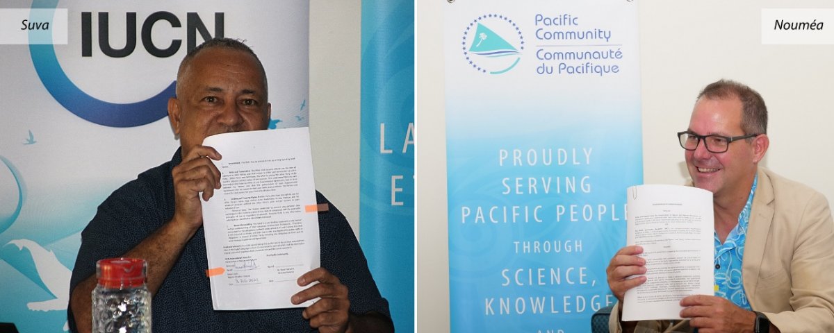 IUCN and SPC sign MOU