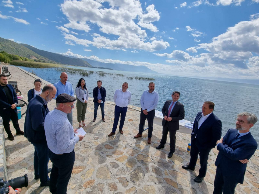 Ohrid Lake Municipalities’ signing ceremony of the Statement of support for Ohrid Lake Valorization Study