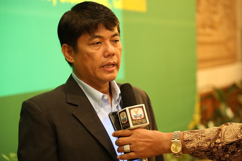 Mr. Ouk Vibol, Director of the Department of Fisheries Conservation, Ministry of Environment, Cambodia