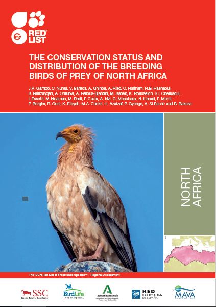 IUCN Red List raptors North Africa