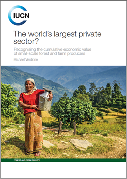 cover of publication with picture of woman in mountain farm