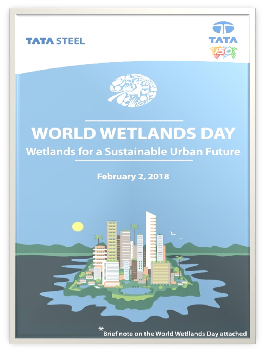 World Wetlands Day Celebration at Tata Steel Zoological Park, Jamshedpur, India 